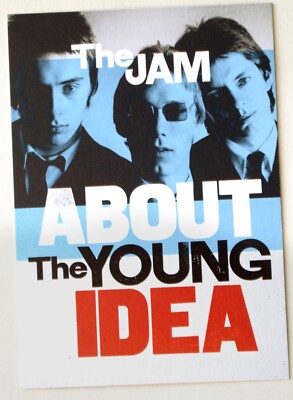 The Jam About The Young Idea Postcard - Somerset House