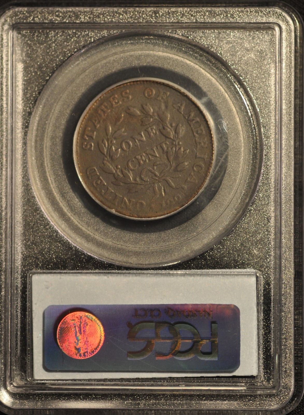 1799 1c Draped Bust S-189, R3  PCGS VF20  Looks +