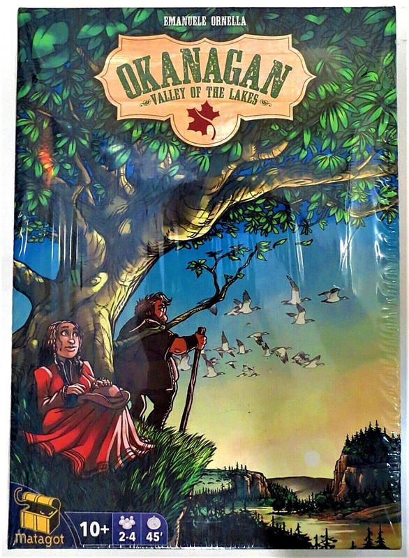 Okanagan Valley of the Lakes (2017) Board Game Board Game Guys