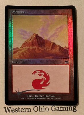 FOIL】アンヒンジド山/Mountain[UNH] MTG フォイル2枚 Foil