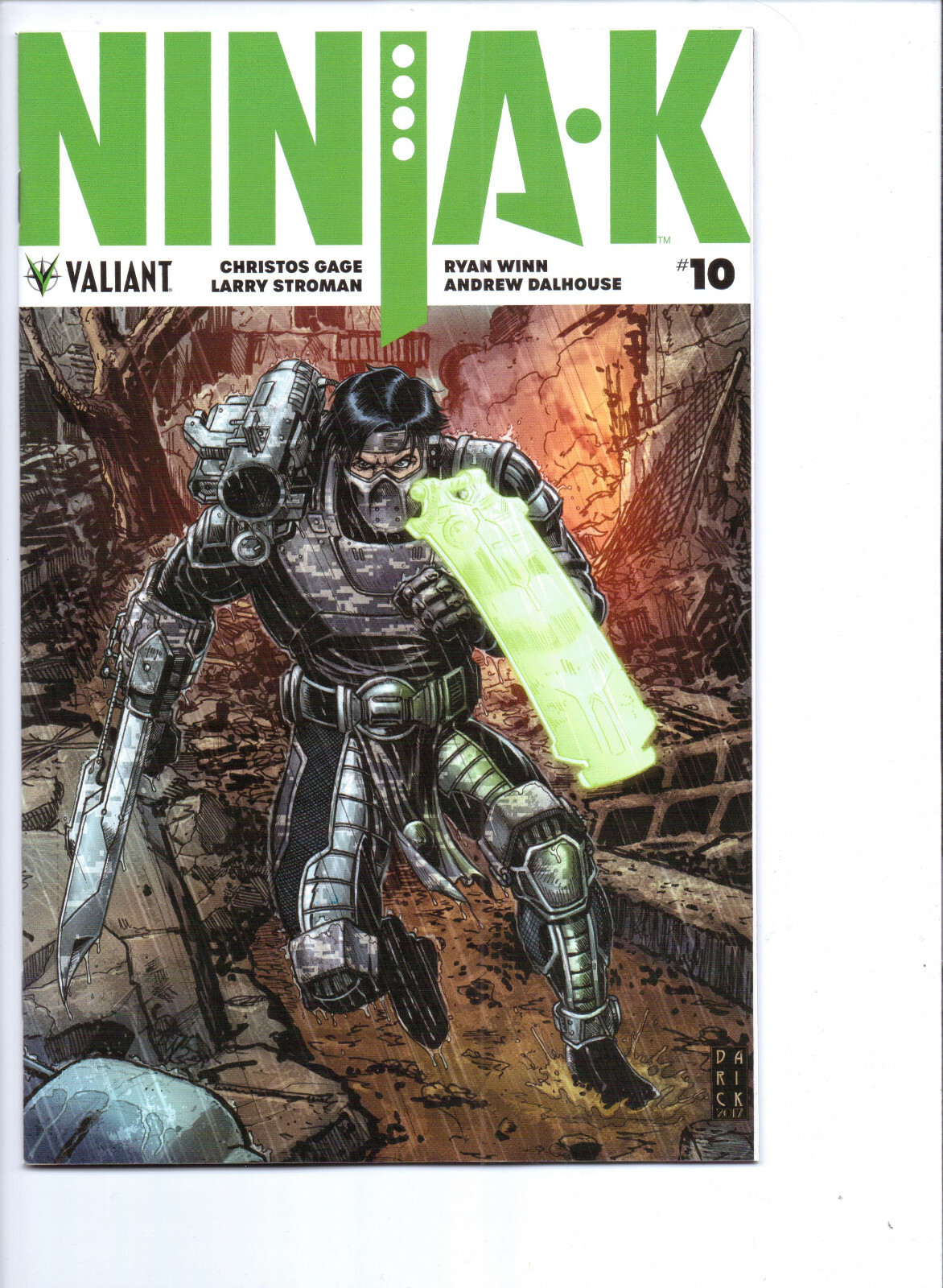 新作 Ninja-K #10 Robertson 1:20 Variant | eBay アイケア