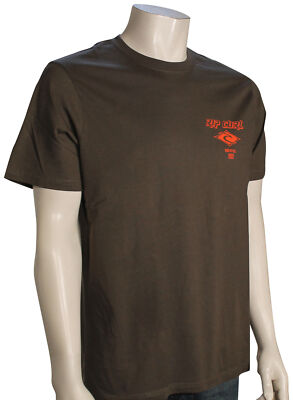 Rip Curl Fade Out Icon T-Shirt - Rock - New
