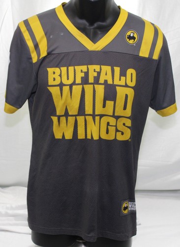 BUFFALO WILD WINGS アメリカンフットボールシャツ 82 Buffalo Wild Wings #82 Football Jersey Womens Shirt Medium