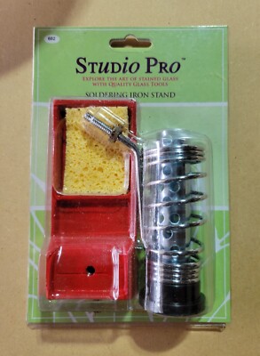STUDIO PRO HEAVY DUTY STAINED GLASS SOLDERING IRON STAND PROFESSIONAL