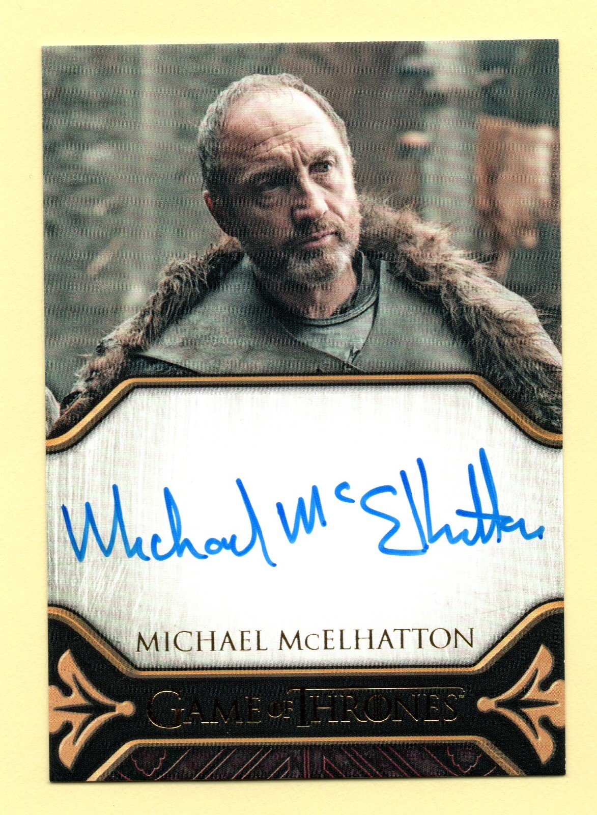 マイケル・マケルハットン【GAME of THRONES】 2023 Rittenhouse GAME OF THRONES Michael McElhatton as Roose