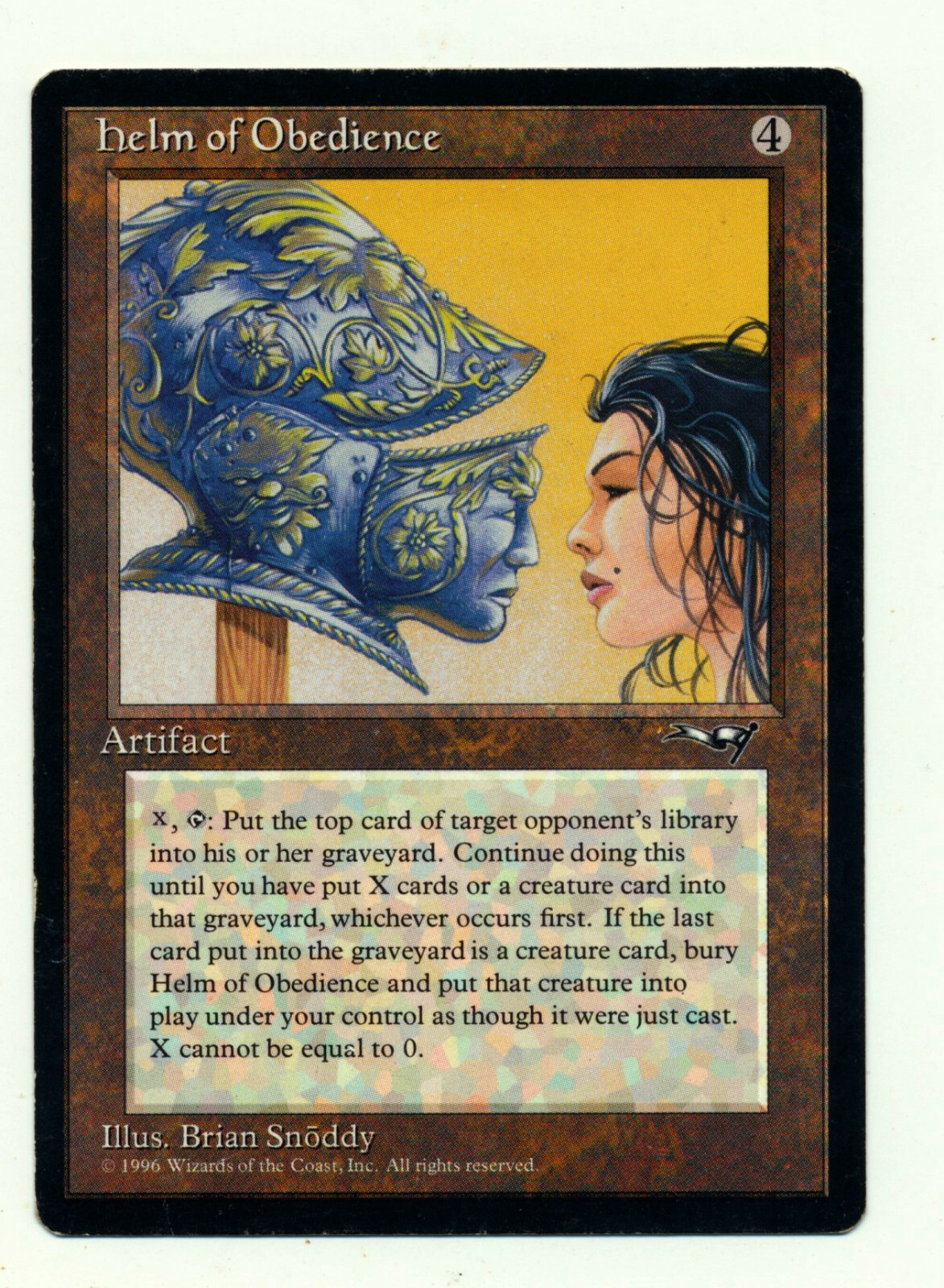 Helm of Obedience 4枚セット helm of obedience 4枚セット mtg
