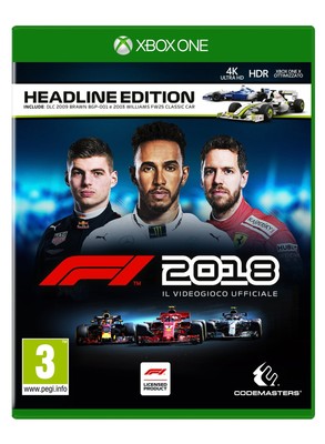 F1 2018 Headline Edition Xbox One Xbox One Headline Edition dis (PC) (UK IMPORT)
