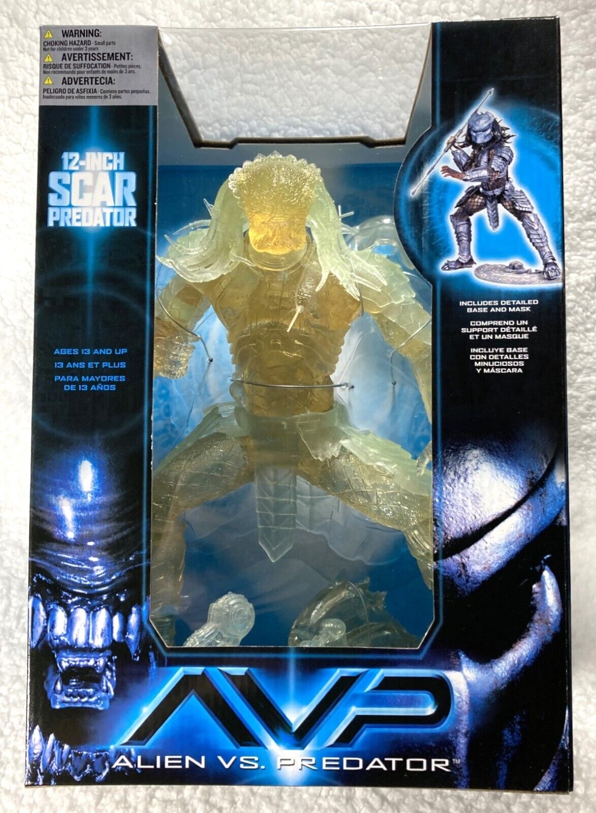 Todd McFarlane Toys 12 inch SCAR STEALTH PREDATOR Alien vs Todd McFarlane Toys 12 inch SCAR STEALTH PREDATOR Alien vs