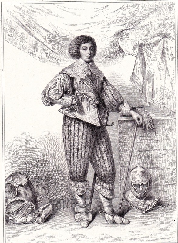 Portrait Xixe Cinq-Mars ÃCuyer Henri Coiffier De RuzÃ© D'Effiat Louis Xiii