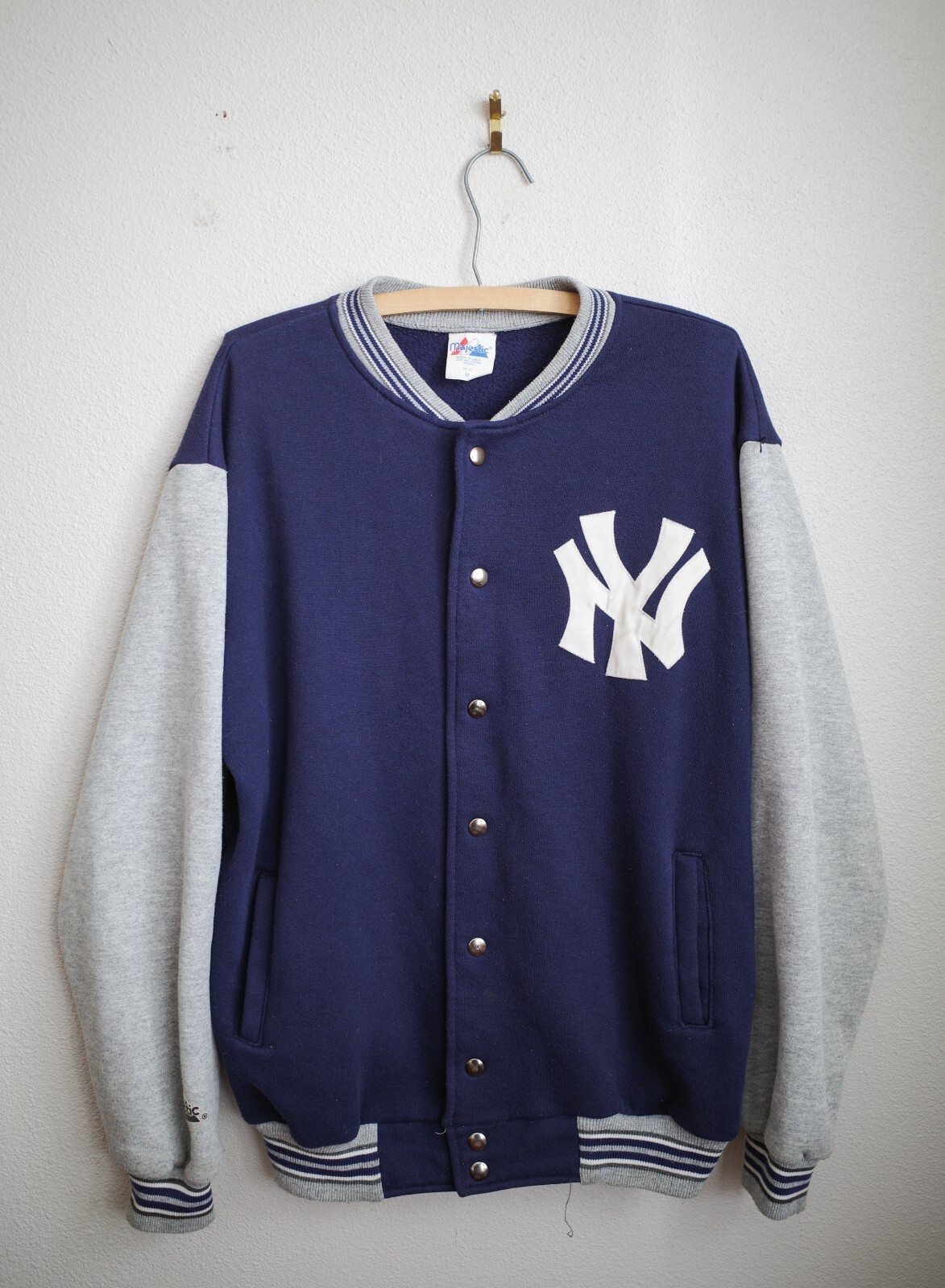 Majestic New York Yankees スタジャン 140 MLB Majestic New York Yankees Jacket Navy (L) – Chop Suey