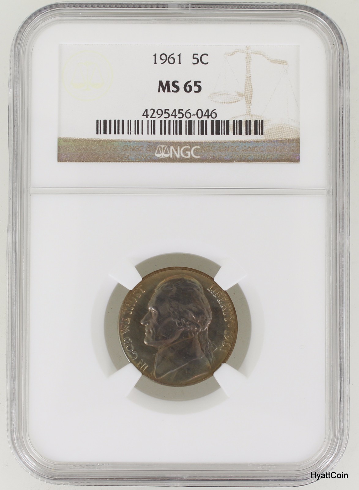 NGC MS65 1961 デンマーク 5クローネ ロール出し 完全未使用 NGC MS65 1961 デンマーク 5クローネ ロール出し 完全未使用の