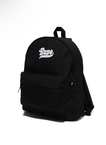BAPE ブラック バックパック A Bathing Ape Bape Black Backpack 2019 Japan Limited