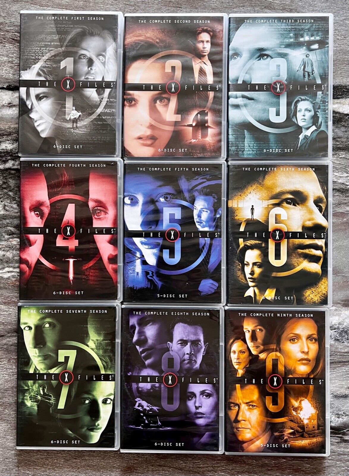 The X files DVD set (Season 1 to 9) The X files DVD set (Season 1 to 9)