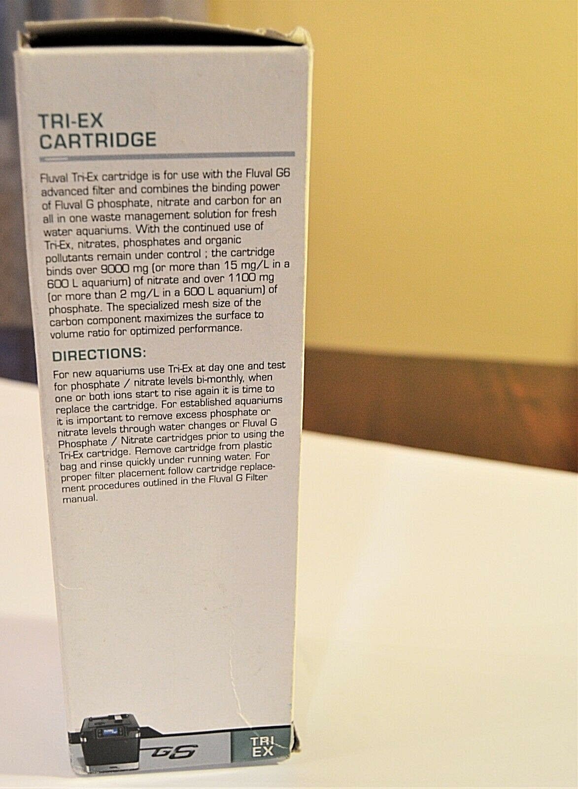 Fluval G6 Tri-EX Cartridge Waste Adsorbing Cartridge Fresh Water Aquarium A424