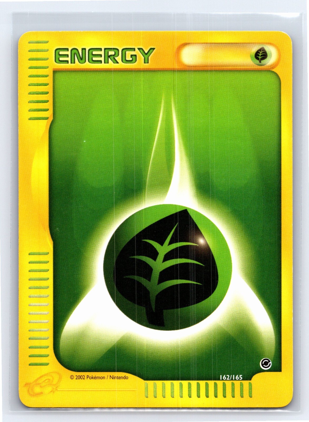 2002 Pokemon TCG Expedition Base Set Leaf Energy - 162/165