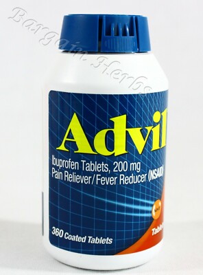 Advil Ibuprofen Tablets 200 mg Pain Reliever Fever Reducer (NSAID) 360 Tablets