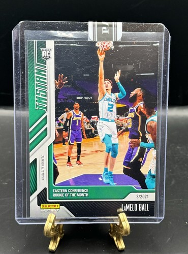 2020-21 NBA PANINI INSTANT #133 HORNETS LAMELO BALL ROOKIE RC