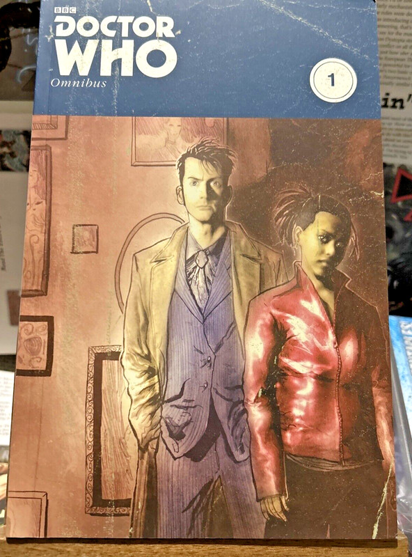 Doctor Who Omnibus Volume 1 Distressed Art Cover Trade paperback