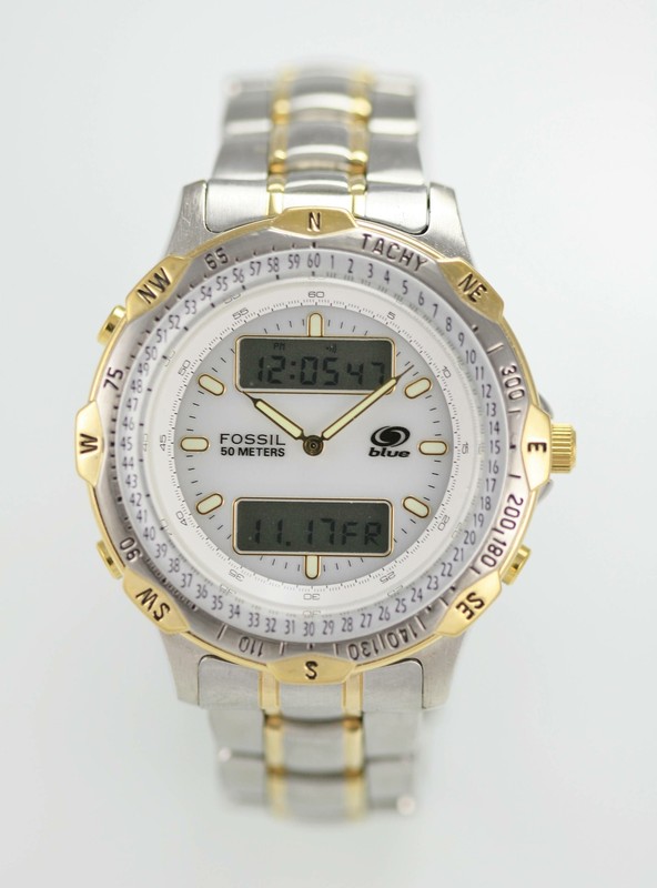 fossil watch with alarm