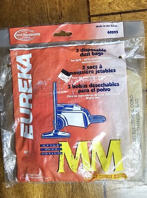 Genuine Eureka MM 3670-3690 Bags Vac Mighty Mite 60295C (2bags)