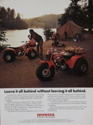 1981 Honda ATC Ad