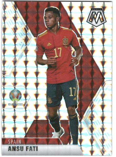 【激レア】Mosaic Euro ／アンスファテイ　ステンドグラス 2020-21 Panini Mosaic Euros Ansu Fati Silver Mosaic Spain