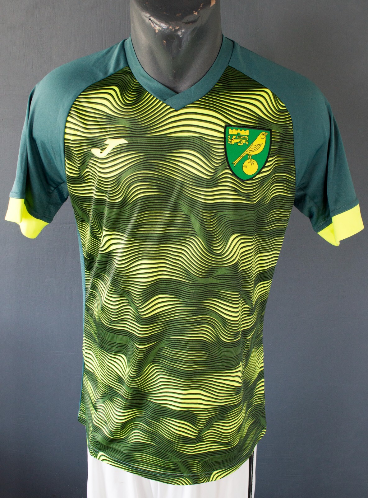 サッカーユニフォーム Norwich Norwich City Jersey Training Home Football Soccer Mens