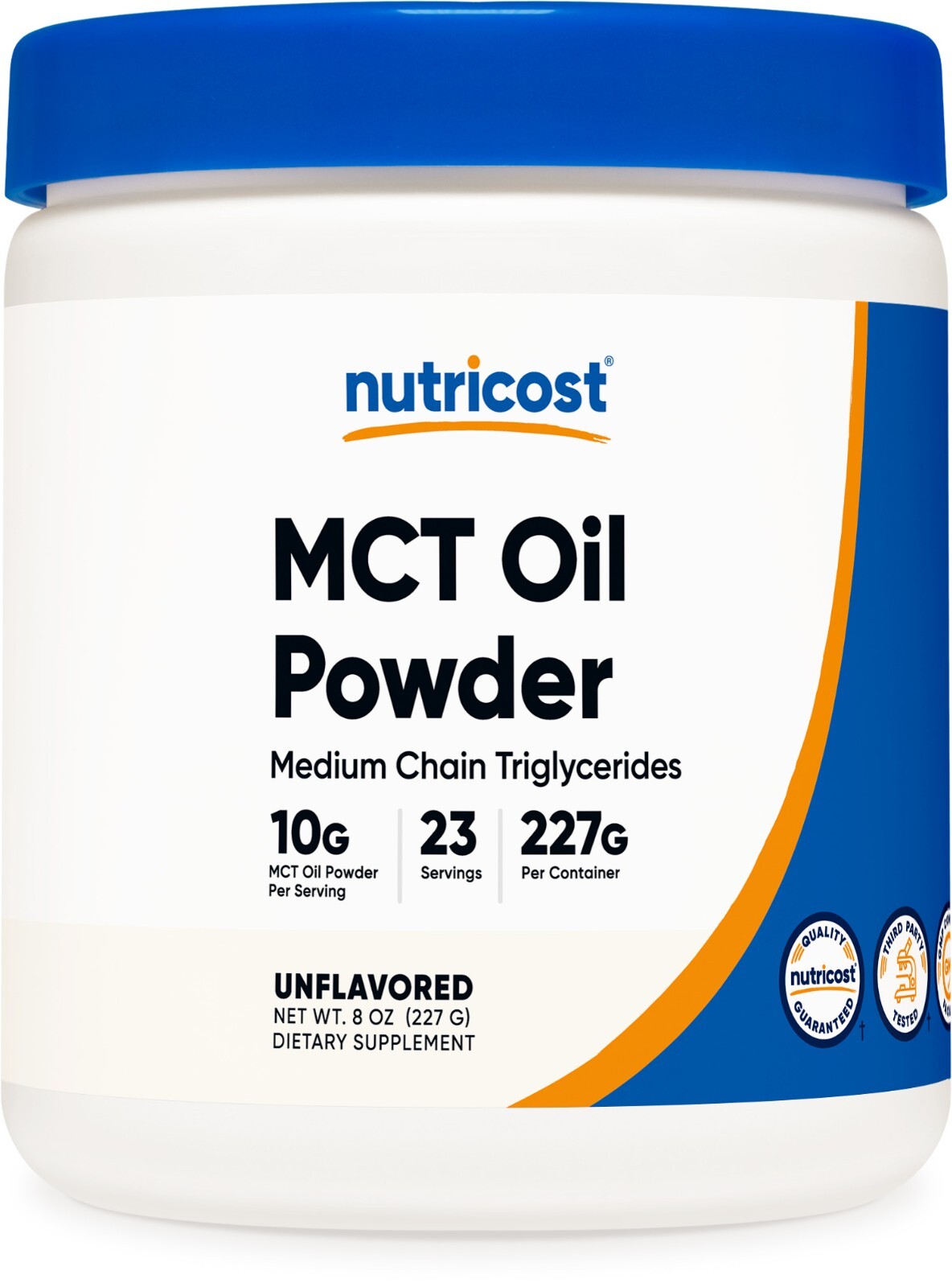 Nutricost Premium Oil Powder .5LBS - Zero Net Carbs, Best for Keto, Ketosis