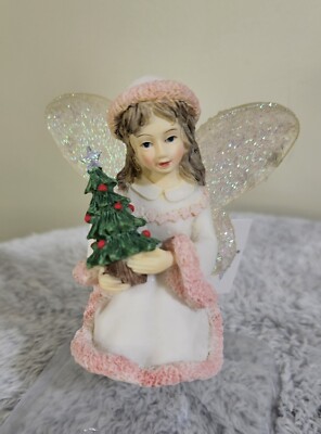 The Snowflake Fairies, Grace, By Dezine LTD, Vintage 1995, Collectible 