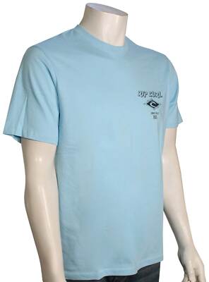 

Футболка Rip Curl Fade Out Icon SS — синяя — новинка, Синий