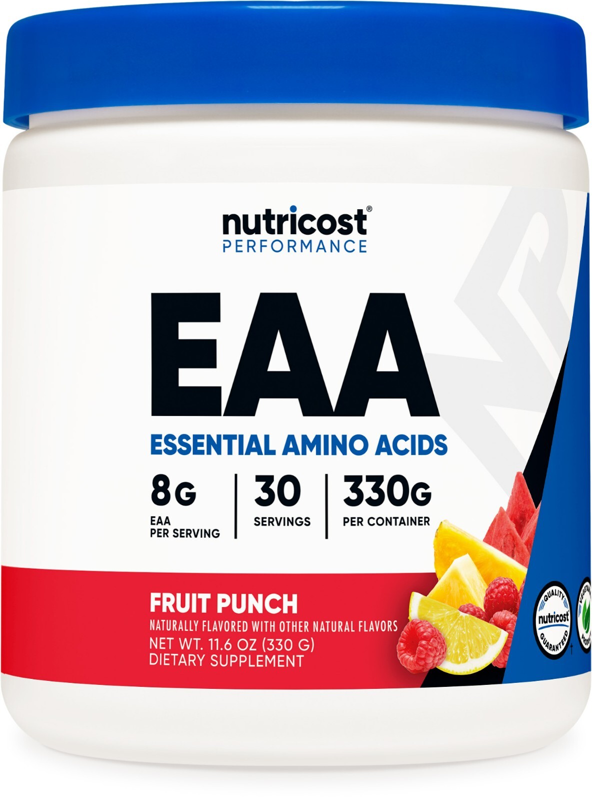 Nutricost EAA Powder 30 порций (фруктовый пунш) - незаменимые аминокислоты