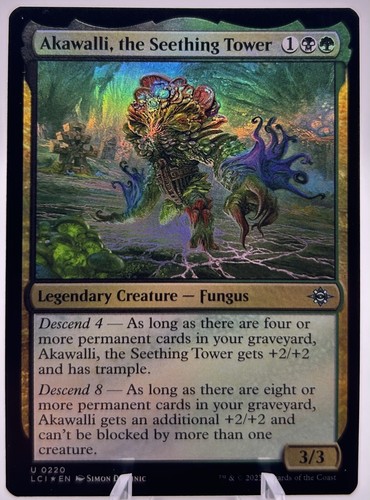 Akawalli, the Seething Tower 0220 Foil Lost Caverns Of