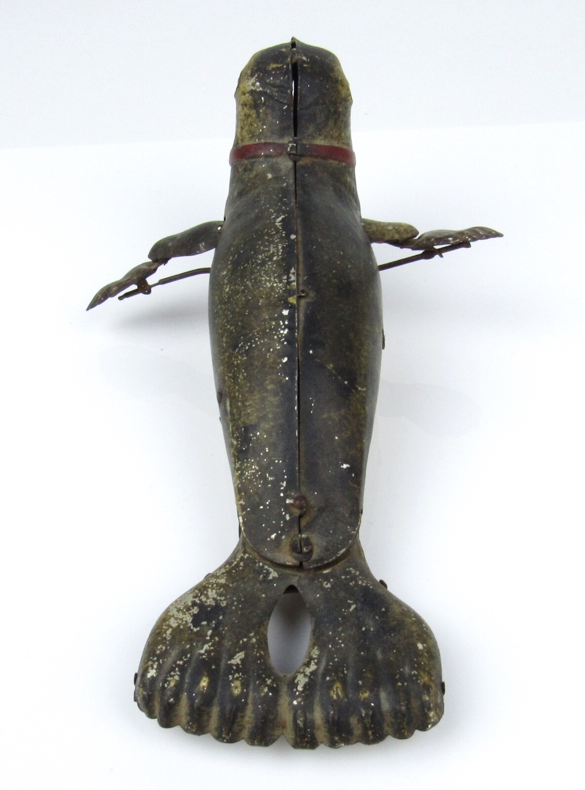 Antique Lehmann Tin Wind Up Sea Lion German Vintage Toy Eared Seal (1899-1935)