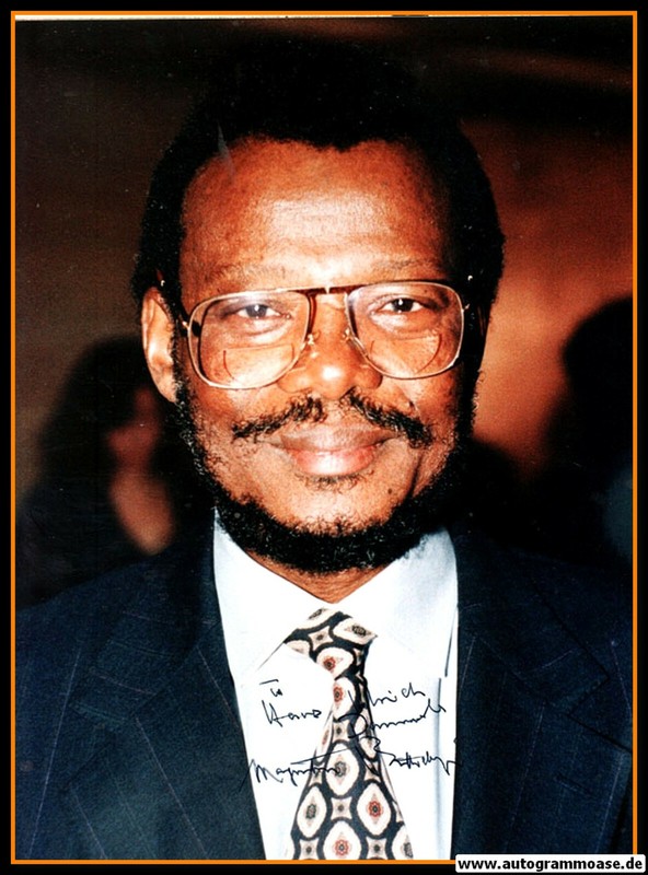 Autogramm Politik | SÃ¼Dafrika | Mangosuthu Buthelezi | Innenminister 1994-2004