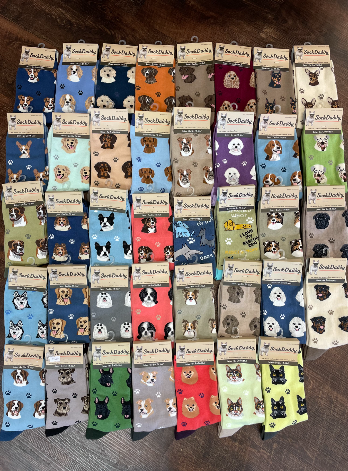~ You Choose Breed ~ Unisex Novelty Socks New With Tags