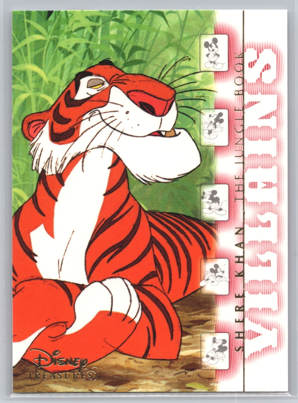 2003 Disney Treasures #70 - Villains - Shere Khan The Jungle Book