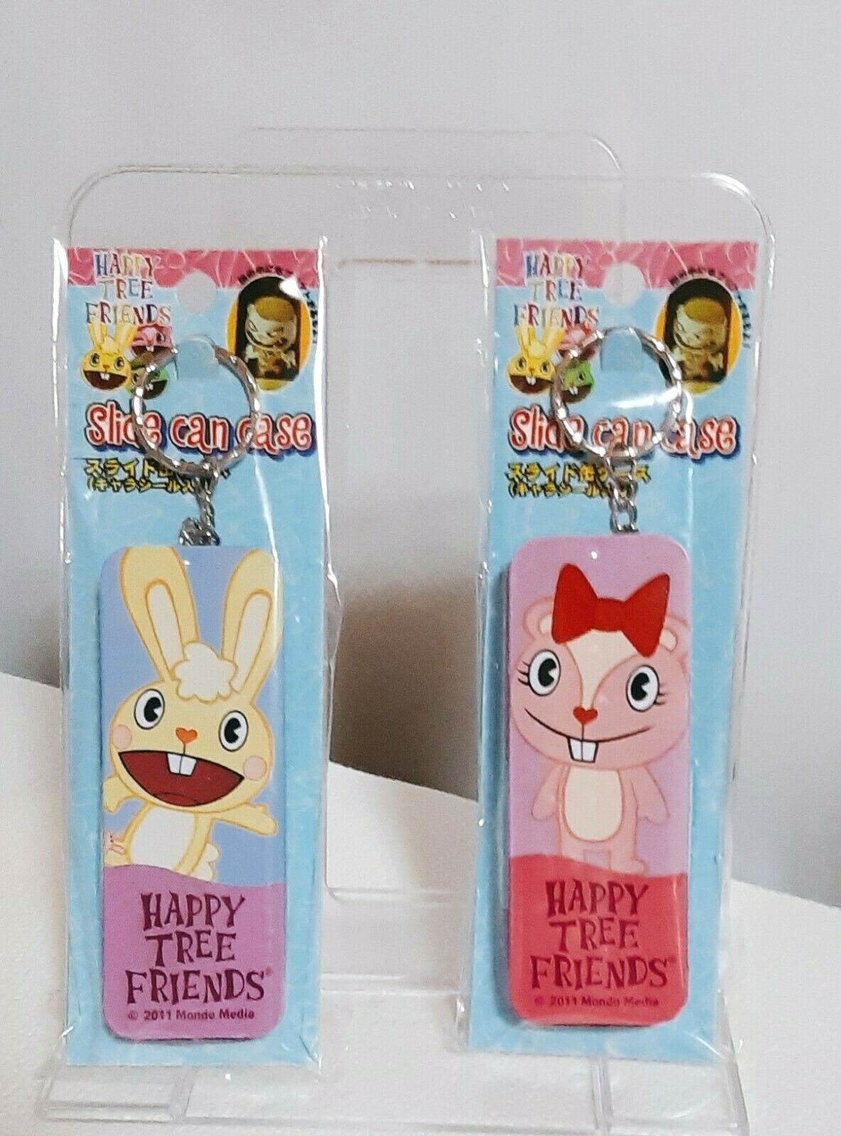 Set of 2, 2011 Mondo Happy Tree Friends Cuddles & Giggles Slide