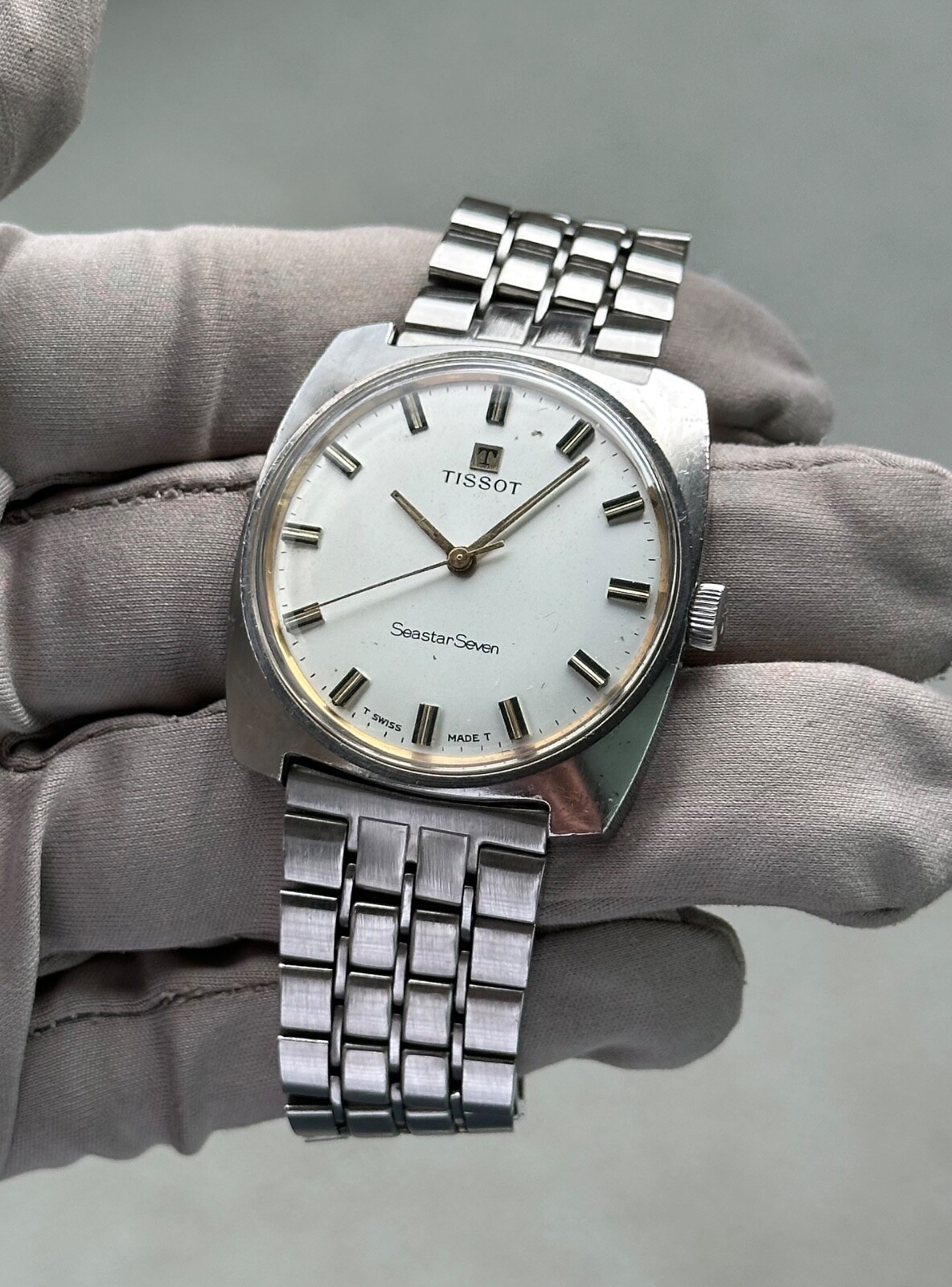 TISSOT Seastar Seven 自動巻き腕時計 A3008 Tissot 'UFO' Seastar Seven – Analog:Shift