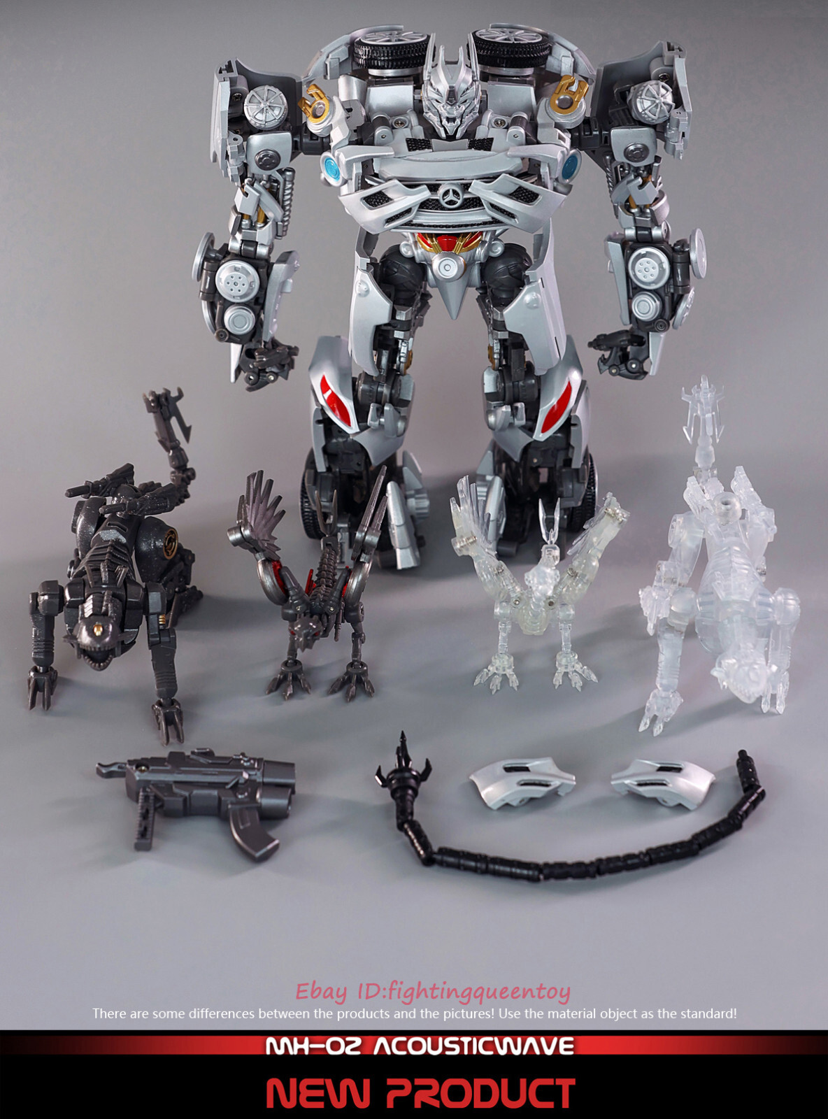 MHZ Toys MH-02 Acousticwave MPM Soundwave With Laser Bird MHZ Toys MH-02 Acousticwave MPM Soundwave With Laser Bird