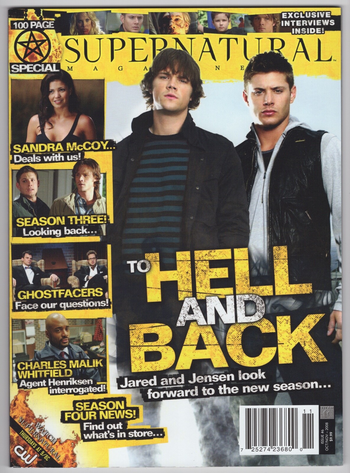 SUPERNATURAL III ポスター Supernatural: Season 3 TV Poster (2007) - 11x17 inches | NEW