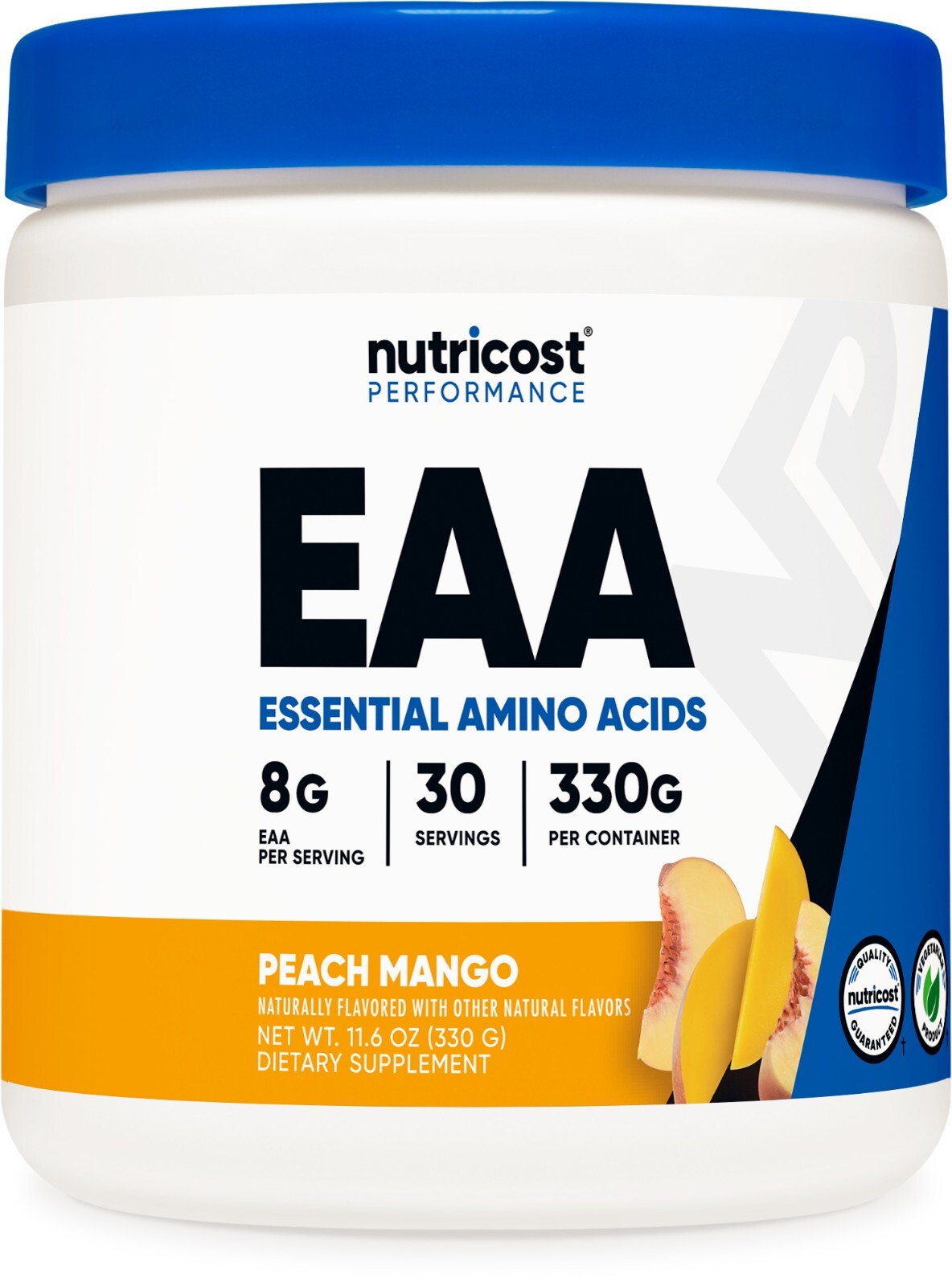 Nutricost EAA Powder, 30 порций (персик и манго) - незаменимые аминокислоты