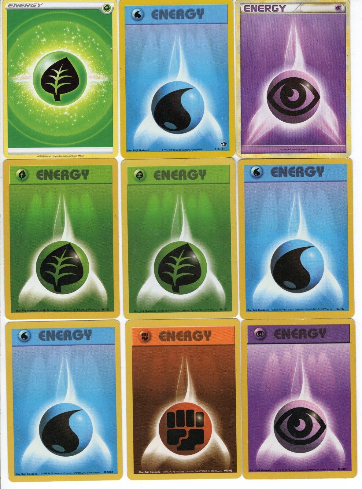 78 POKEMON ENERGY CARDS MANY DIFFERENT SETS LP-HP | eBay 78 POKEMON ENERGY CARDS MANY DIFFERENT SETS LP-HP | eBay