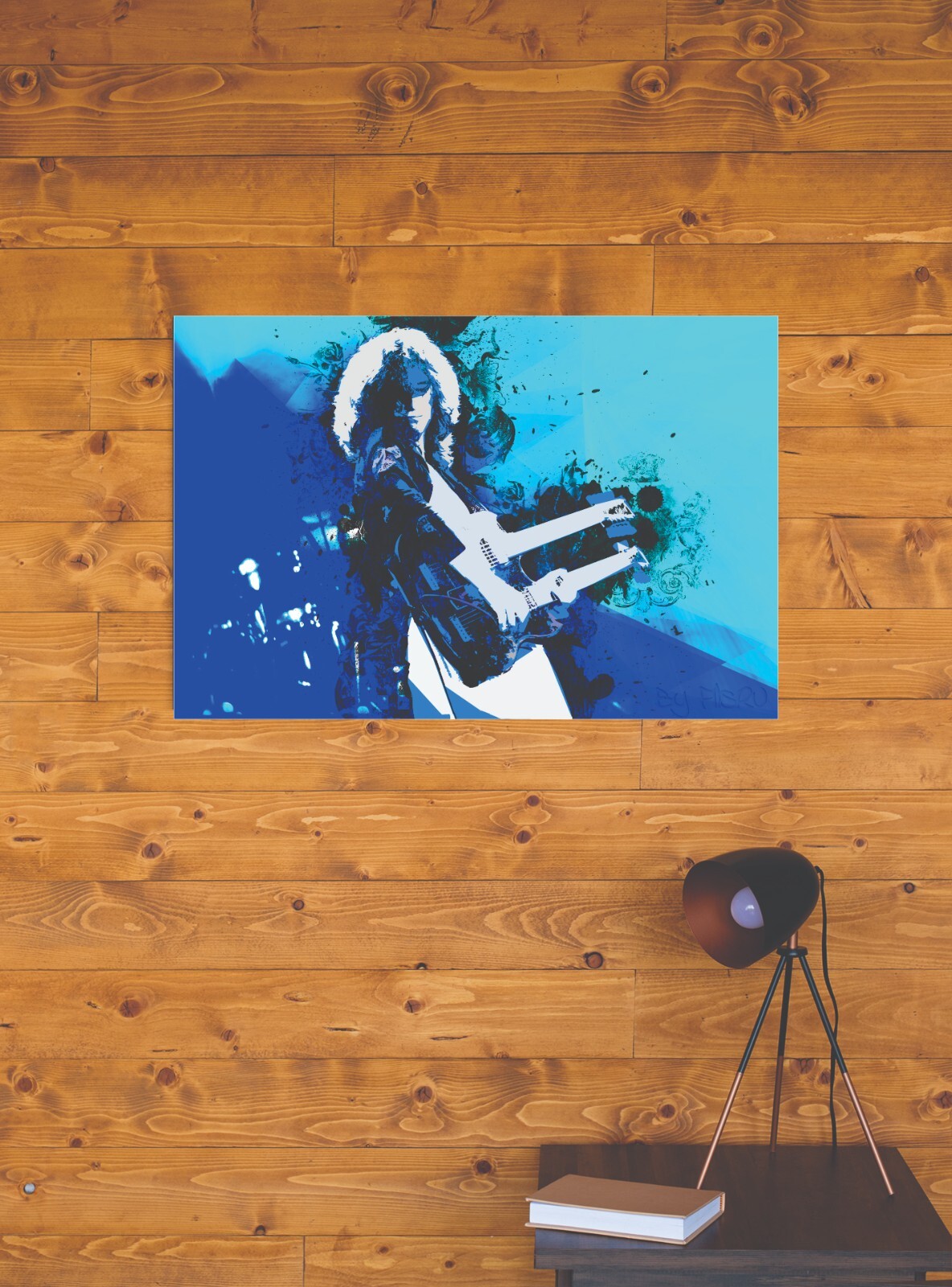 LED ZEPPELIN STRETCHED  CANVAS WALL ART READY TO HANG CP201