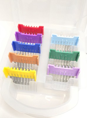 Stainless Steel hair clipper attachment combs set Moser Wahl