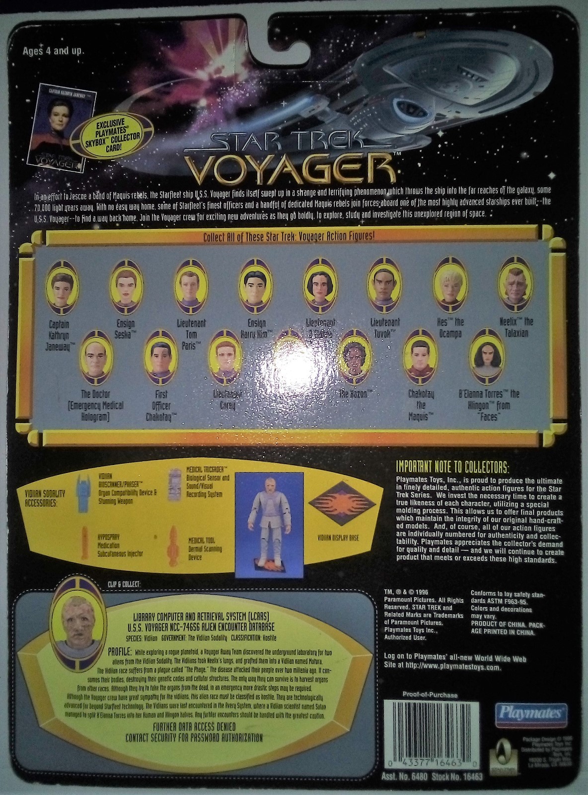 Star Trek Voyager - The Vidiian - Action Figure