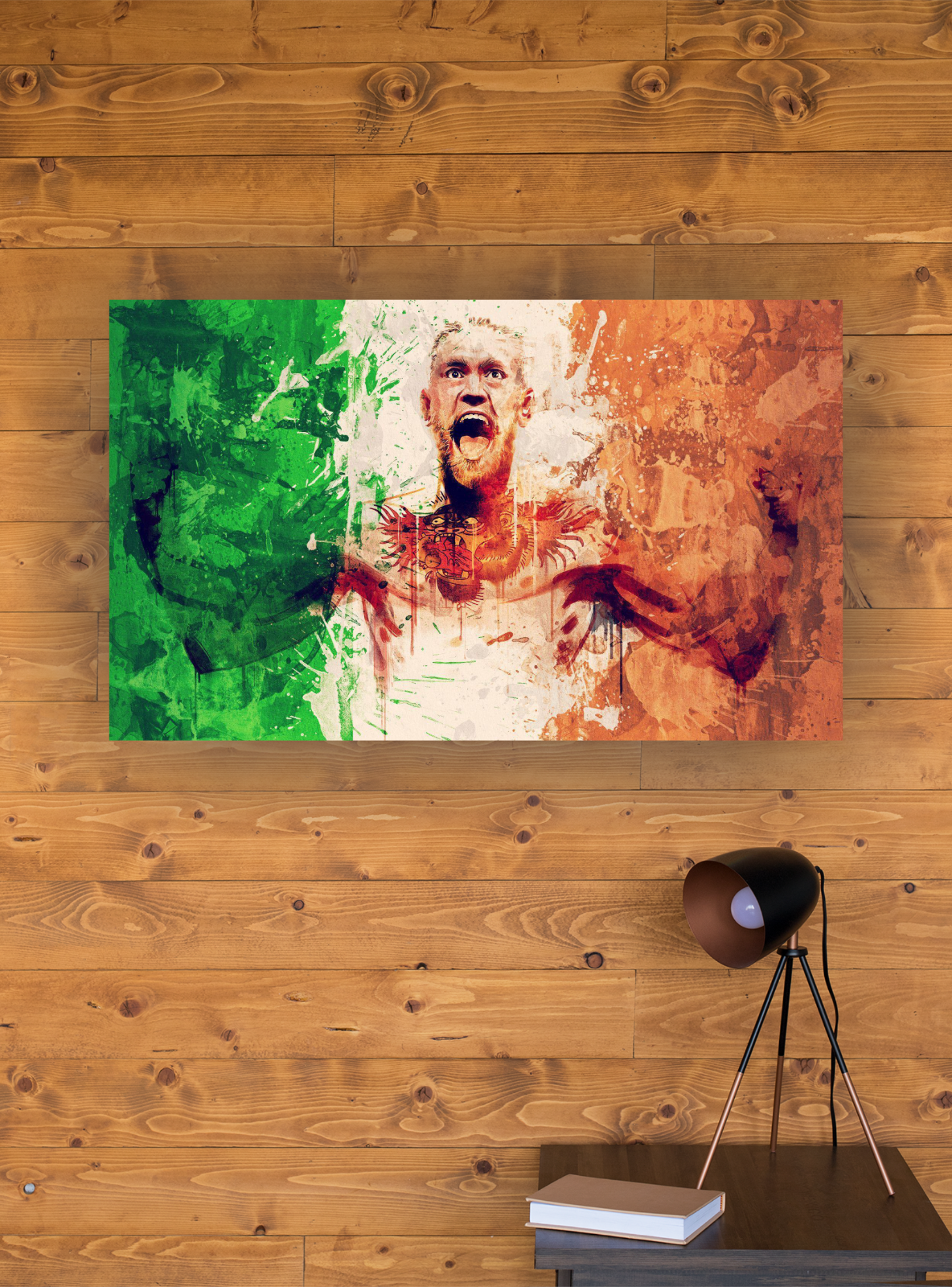 CONOR MCGREGOR MMA STRETCHED  CANVAS WALL ART READY TO HANG CP195
