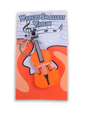 MunnyGrubbers - World's Smallest Violin Keychain Playable with