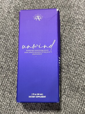 Awakend Unwind - 2oz - New! Sleep Support Tart Cherry GABA Awakened