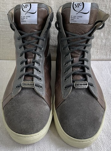 MCQ Alexander McQueen Two-tone Suede/Leather Hightops EU 43 US 10 Razor Blade