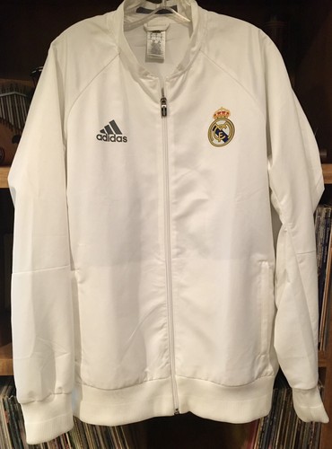 Adidas Real Madrid Training Zip Up Jacket Size Large Football